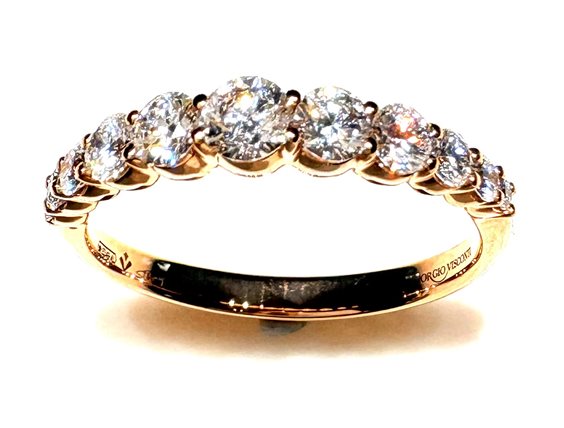 Anello Giorgio Visconti Donna Classici in Oro rosa Diamante 0.70 Ct 28207212 - 28207212